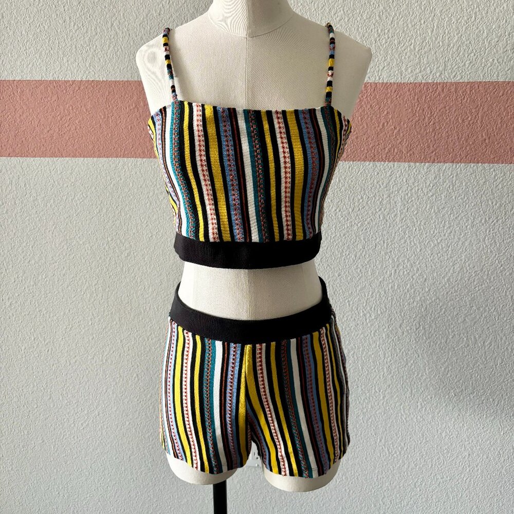 📦 MOVING SALE! Zara Matching Crochet Crop Top and Shorts SET!